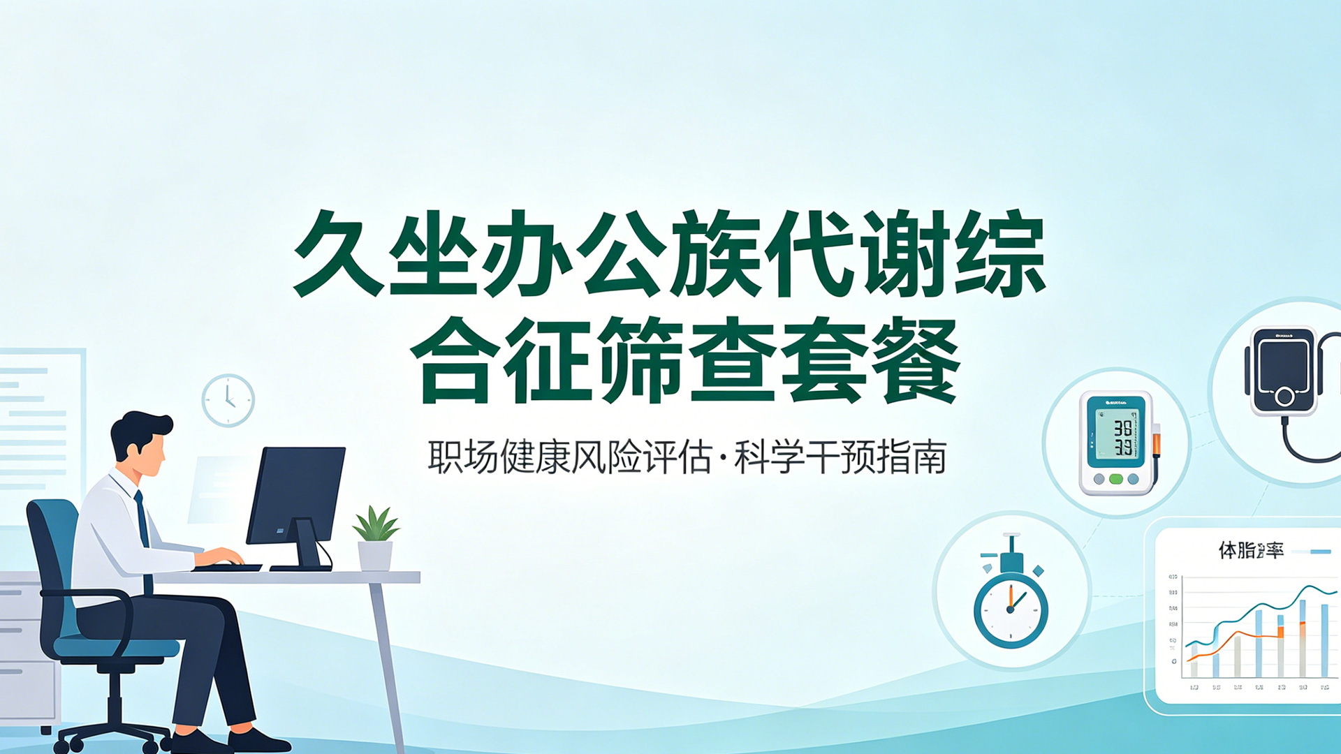 久坐办公族代谢综合征筛查套餐
